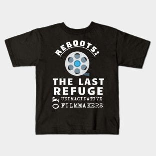 Funny Gift for Film Critic About Film Reboots Kids T-Shirt